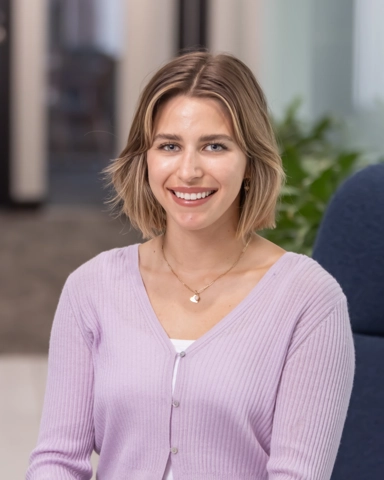 portrait of a smiling person in business attire